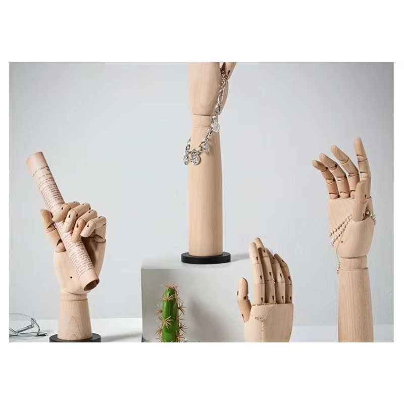 Solid Wood Hand Mannequin Rack - огляд і ціна Body Jewelry Store