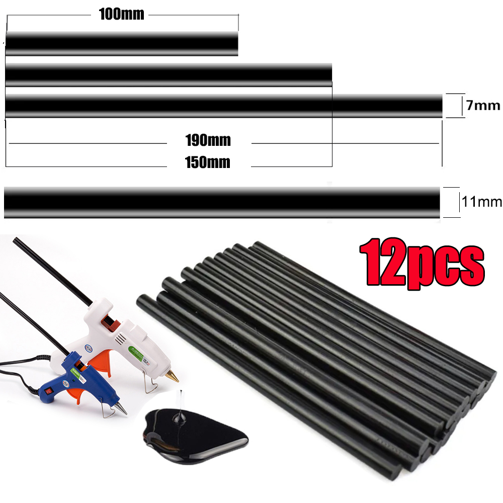 12Pcs Car Dent Glue Sticks 7mm - огляд і ціна Body Jewelry Glue
