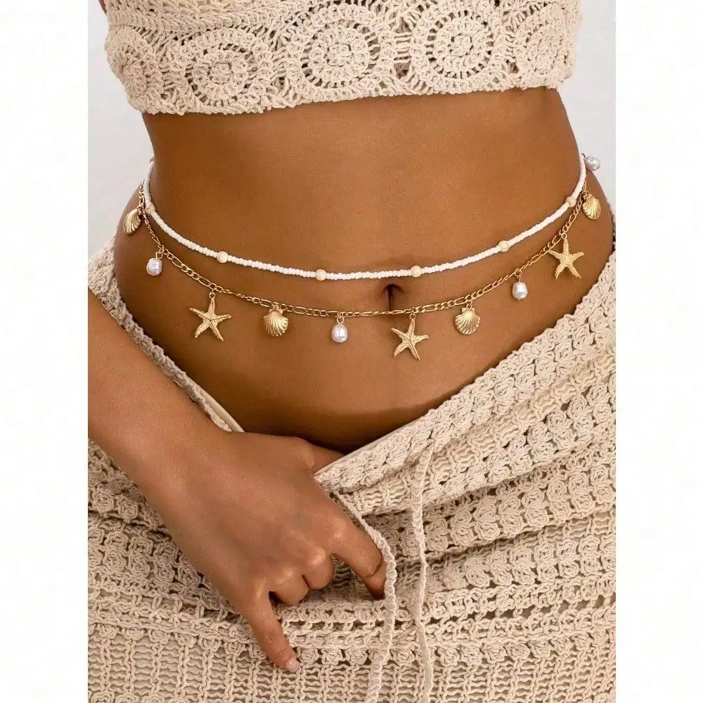 2pcs Bohemian Style Ocean Seri - огляд і ціна Body Jewelry Women